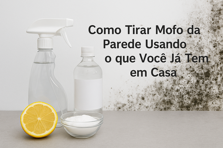 Como Tirar Mofo da Parede Usando o que Você Já Tem em Casa